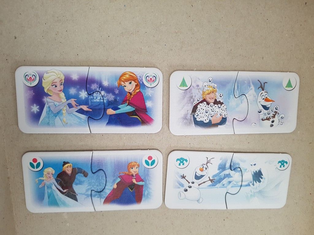 FROZEN PUZZLE    
Eladó egy nagyon keveset használt Frozen /Jégvarázs/ puzzle.
Különösen izgalmas oktató társasjáték a legkisebbek számára, hiszen összepárosítva az egymásba kapcsolódó részeket, a gyermek általános ismeretanyaga bővül.
Átvétel csak személyesen Budapesten a XIII. kerületben. 
 - 2