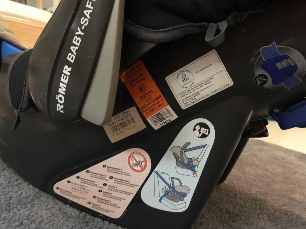 Britax römer baby-safe autós hordozó
Régi típus  - 3