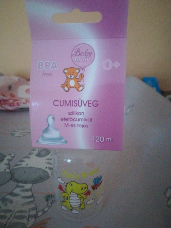 Baby Bruin 120 ml cumisüveg új bontatlan - 0