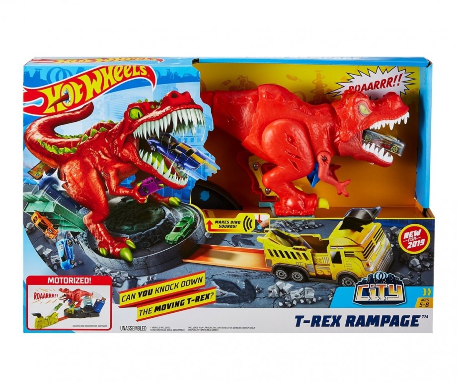 Hot Wheels T-Rex zúzó pályaszett, új, bontatlan

Személyes átvétel mellett tudom postázni ill. Foxpost-tal küldeni.  - 0