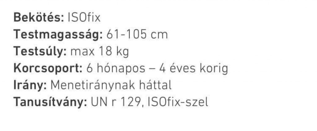 Eladó BeSafe  iZi Kid X1-Size tesztgyőztes gyerekülés! Személyesen Tiszakécske, Lakitelek, Tiszaalpár! De igény esetén 70km körzetbe szállításis megoldható ráfizetéssel! - 1