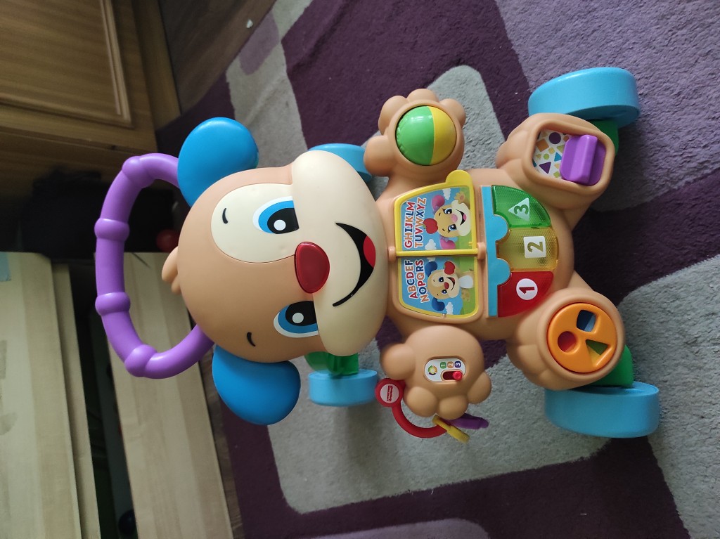 Fisher-Price kutyusos járás segítő tökéletes állapotban. Minimálisan alkuképes. - 0
