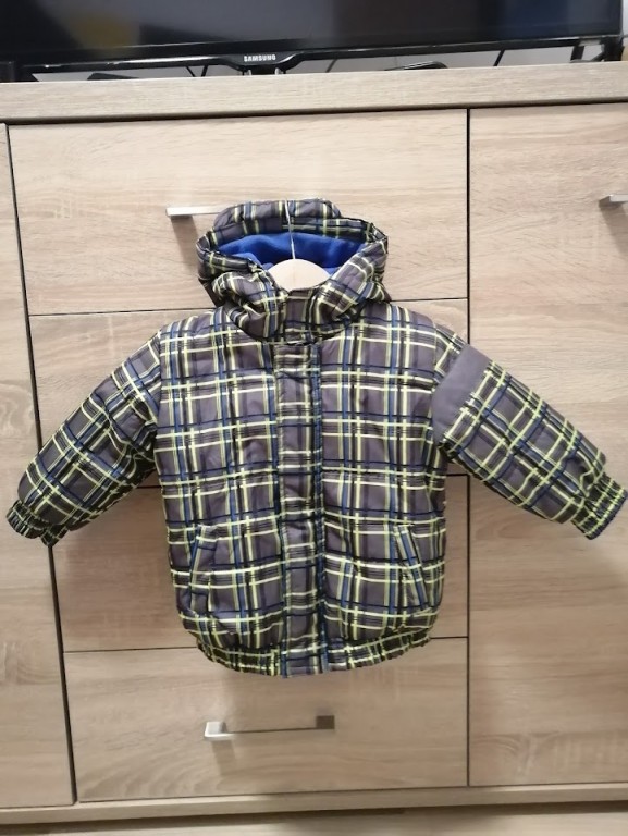 Kisfiú vastag téli kabát 86-os méret, Baby márkájú. Kitűnő állapotú.  - 2