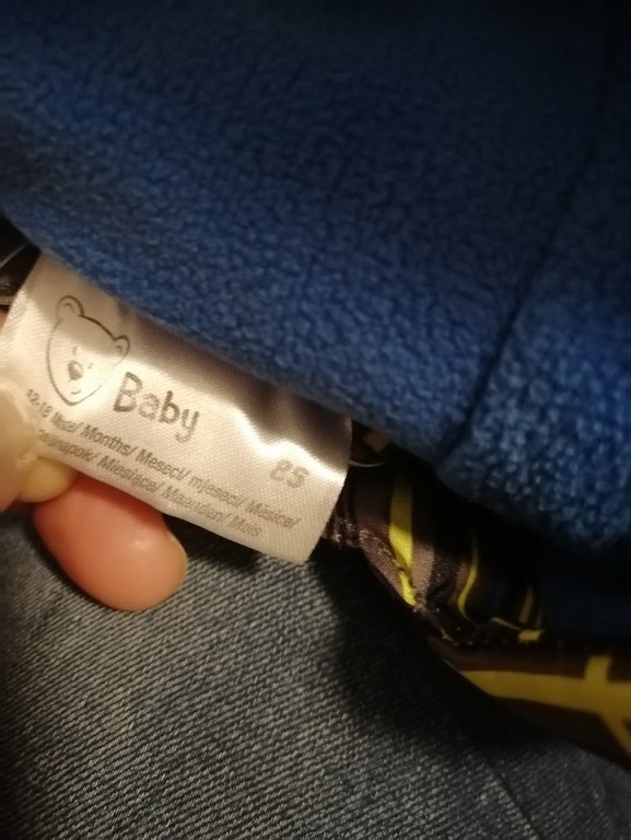 Kisfiú vastag téli kabát 86-os méret, Baby márkájú. Kitűnő állapotú.  - 3
